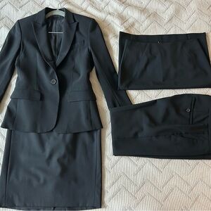 Theory Black Women's 5-piece Suit Set - blazer, two skirts, dress and pants